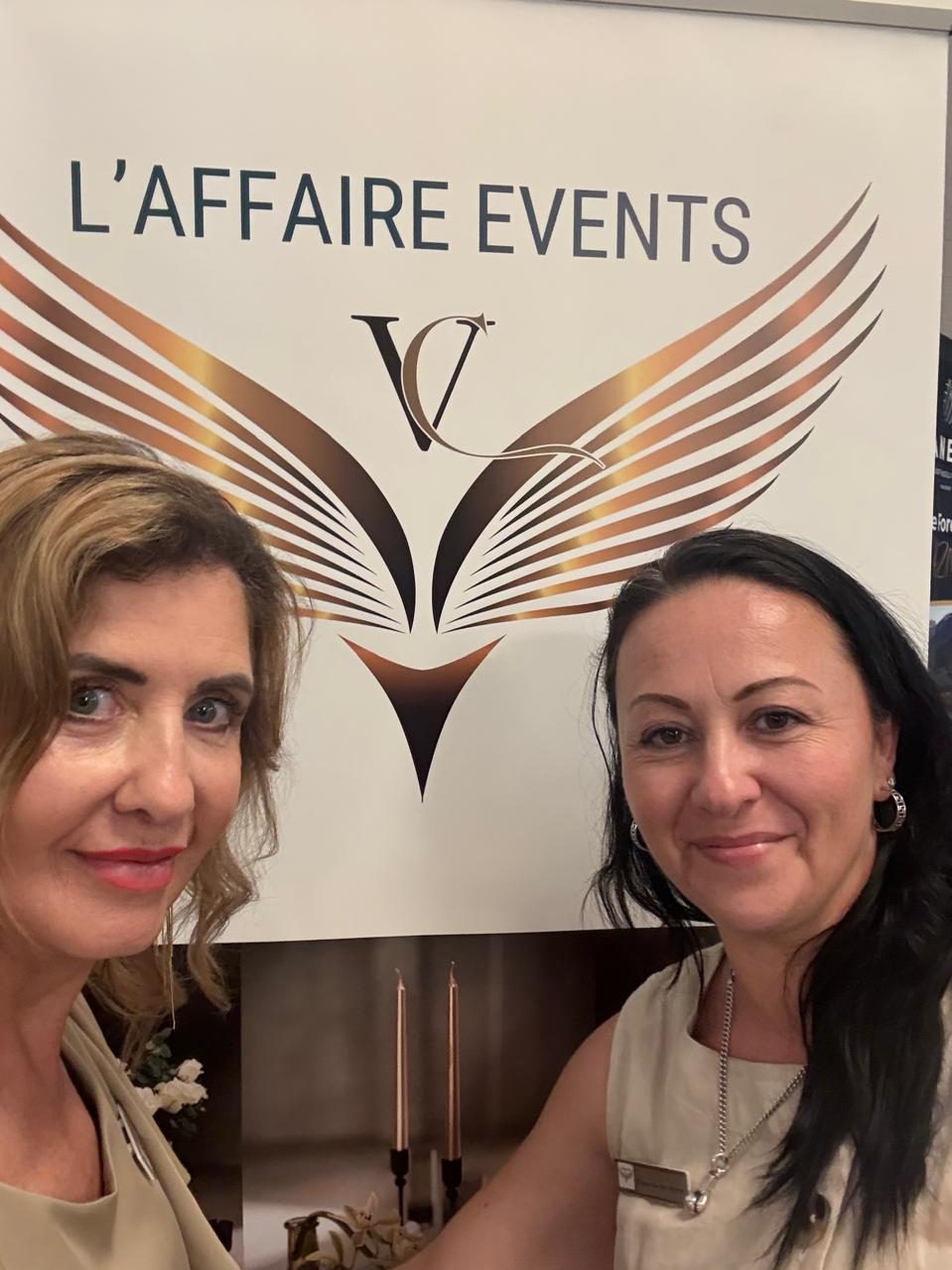 Vivienne & Cisca on the stand — L'Affaire Events