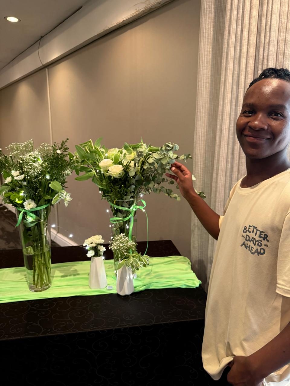 Corporate year function — styled venue, BCC Grosvenor