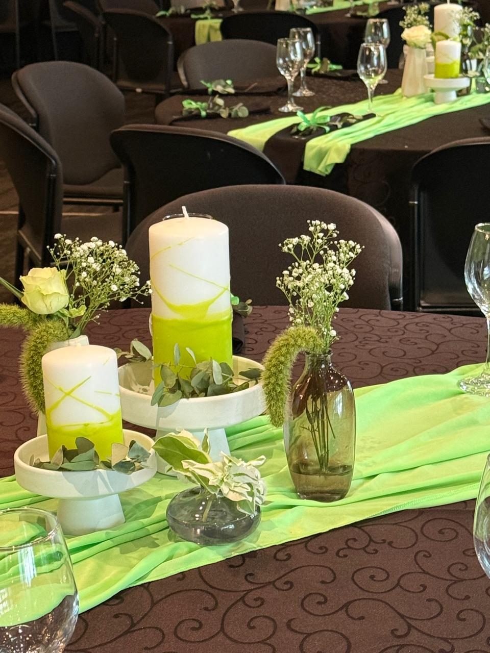 Branded table styling — L'Affaire Events