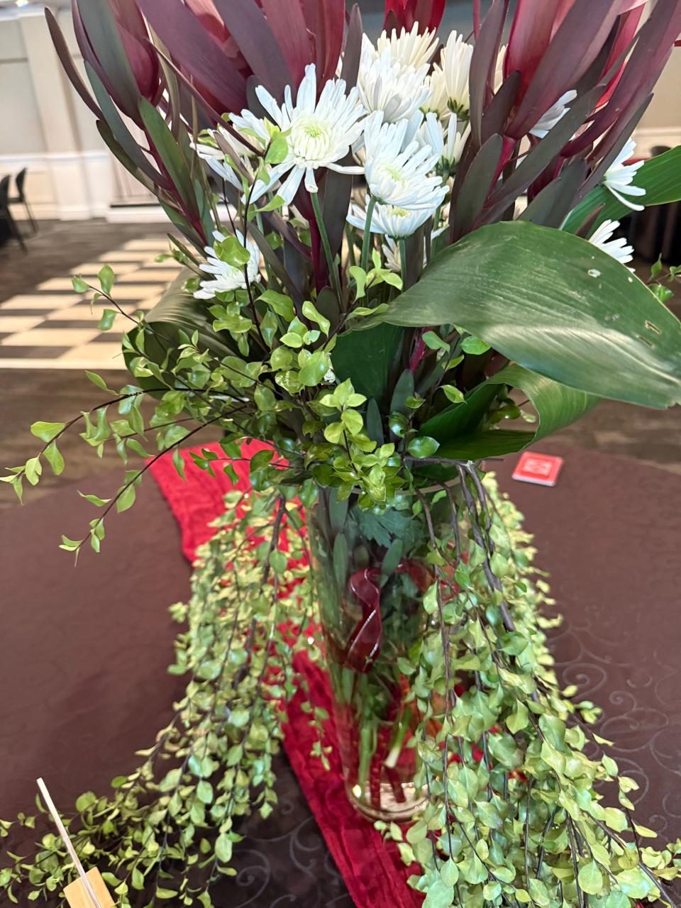 Social events — protea table styling