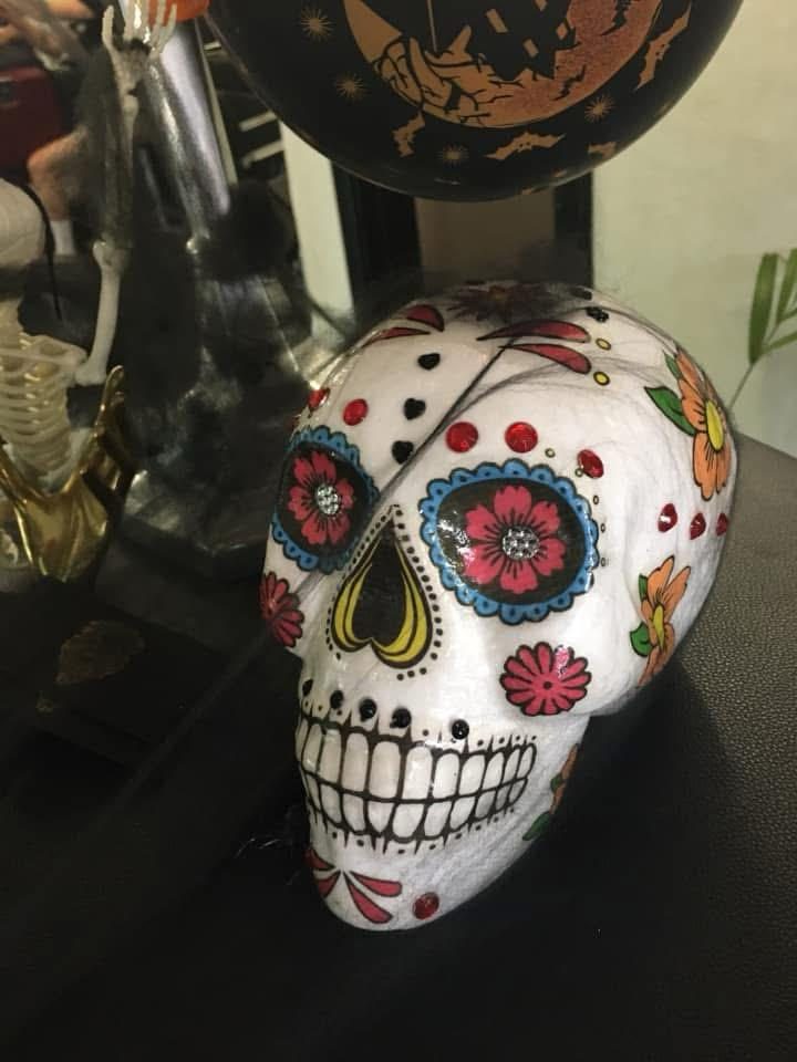 Sugar skull artistry — L'Affaire Events
