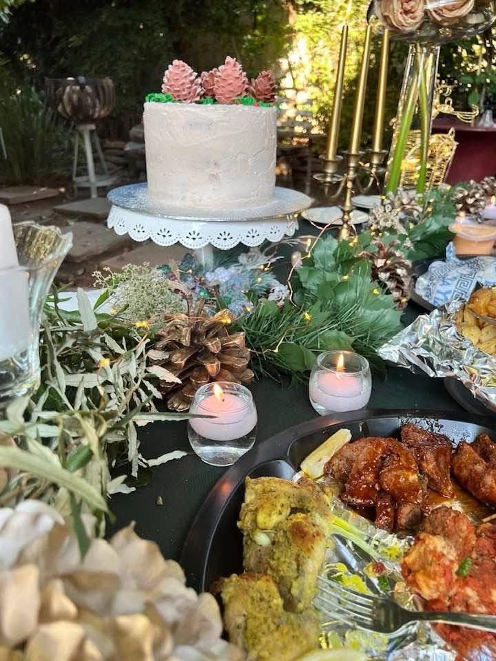 Themed celebration — festive grazing table